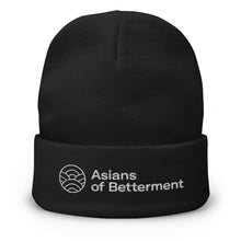 Load image into Gallery viewer, Asians of Betterment Embroidered Beanie