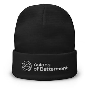 Asians of Betterment Embroidered Beanie