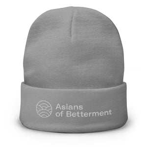 Asians of Betterment Embroidered Beanie