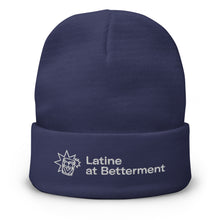 Load image into Gallery viewer, Latine at Betterment Embroidered Beanie