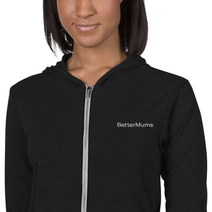 BetterMums Unisex zip hoodie